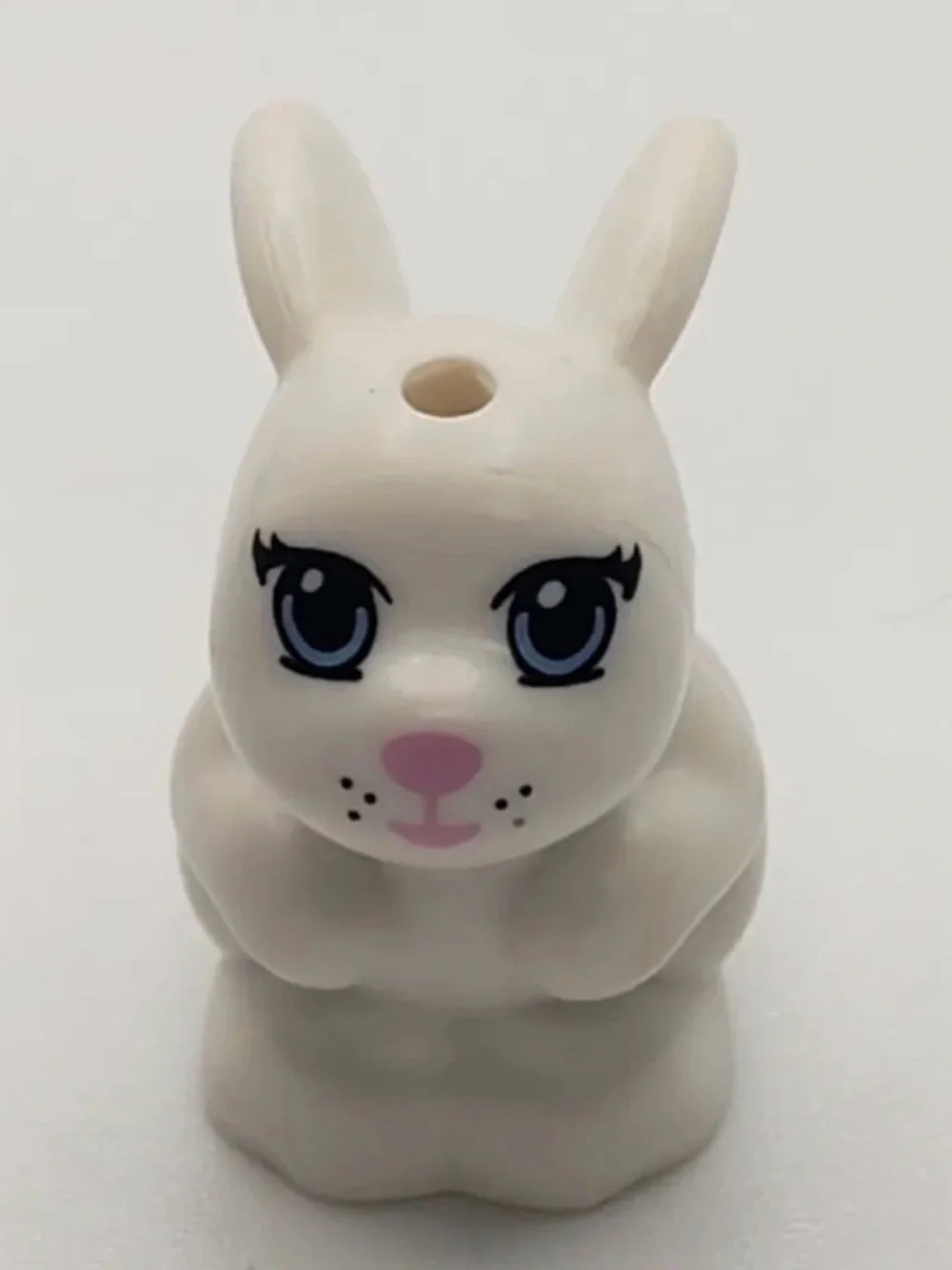 LEGO friends White Bunny Small Pet Toy Set with Pink Accessory - Picture 5 of 5